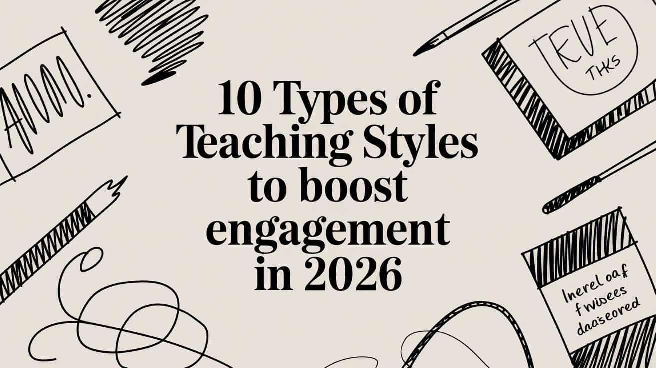 10 Types of Teaching Styles to Boost Engagement in 2026