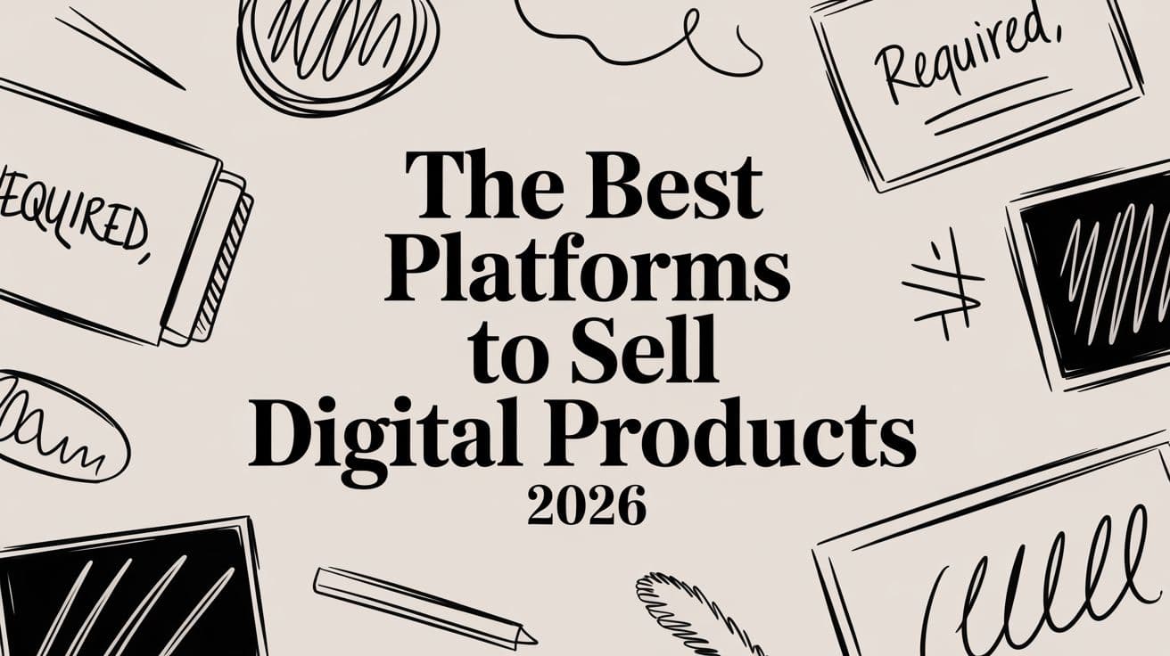 The Best Platforms to Sell Digital Products 2026