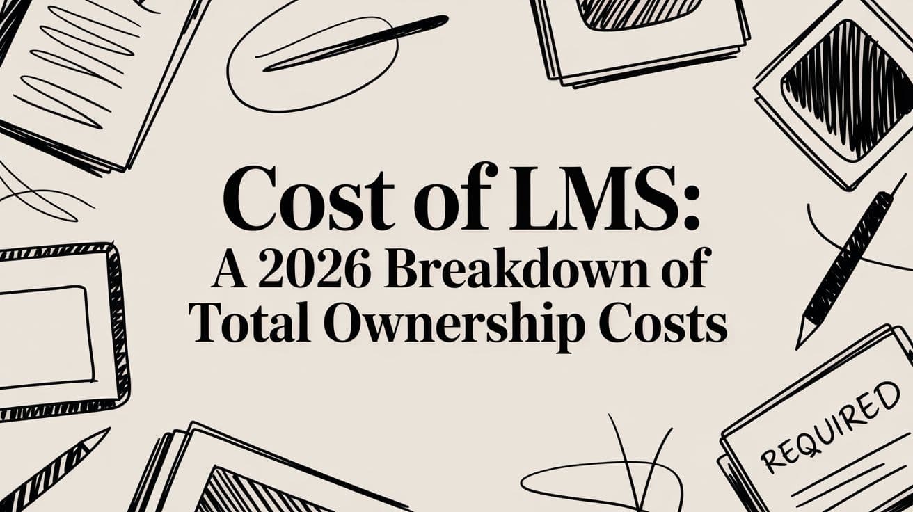 Cost of LMS: A 2026 Breakdown of Total Ownership Costs