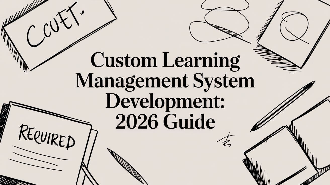Custom Learning Management System Development: 2026 Guide