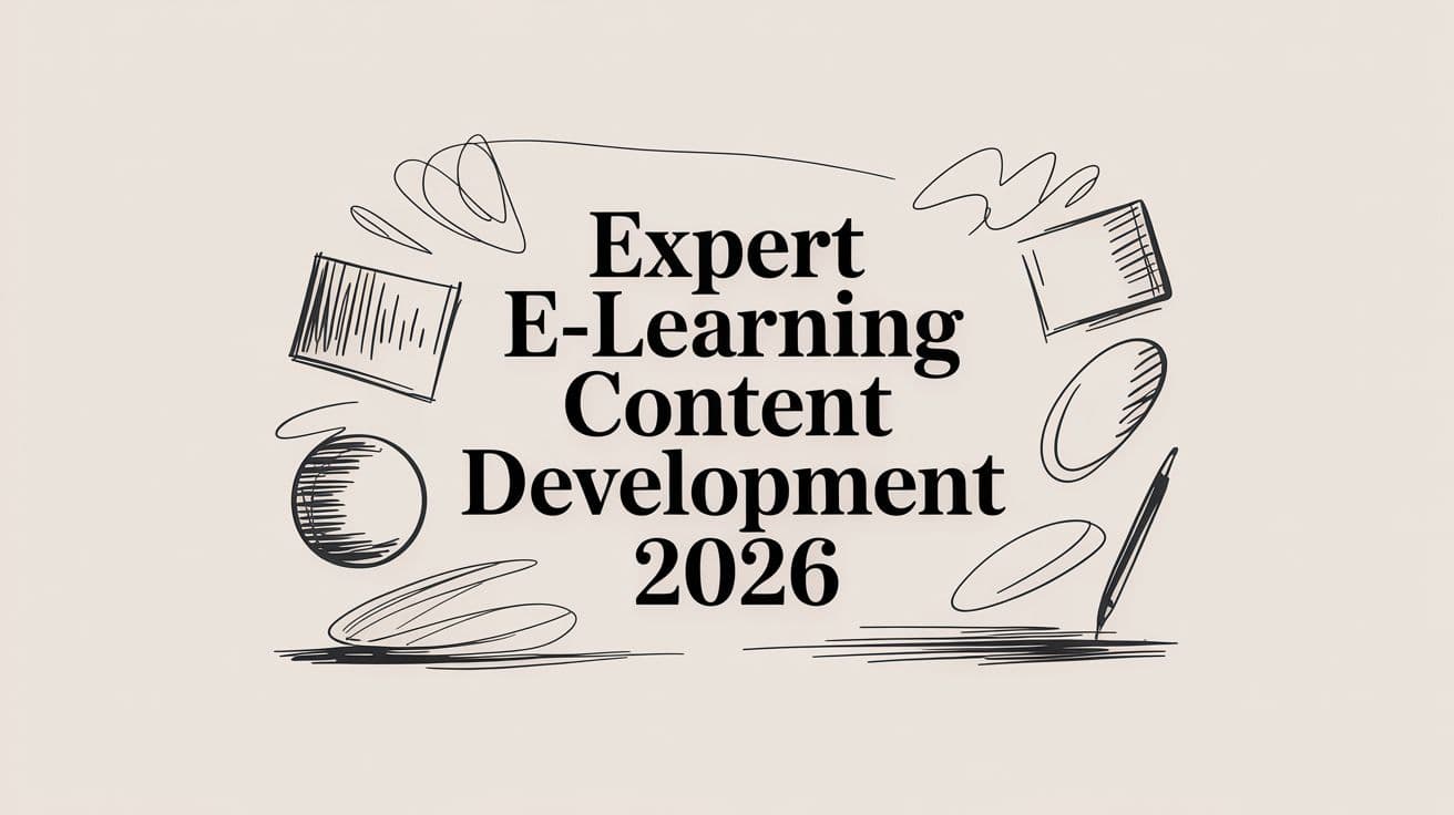 Expert E-learning Content Development 2026