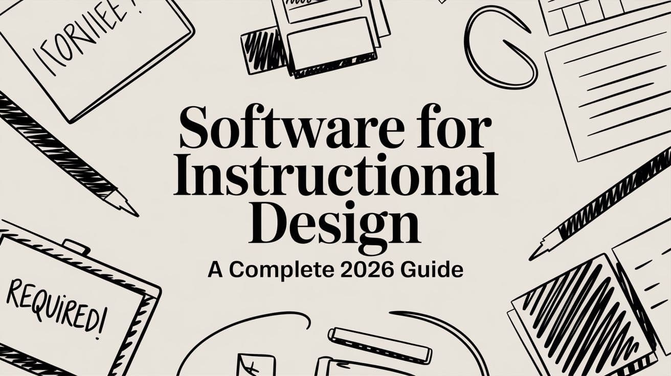 Software for Instructional Design: A Complete 2026 Guide