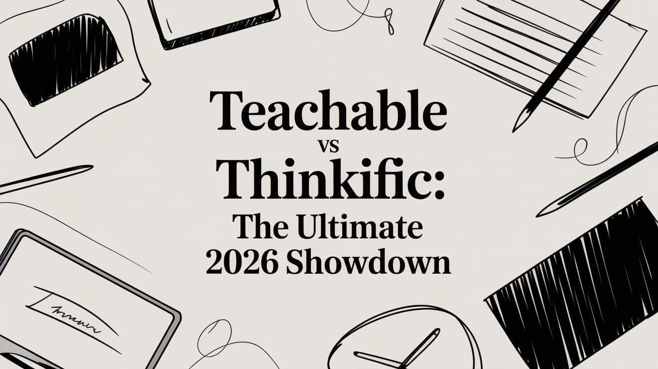 Teachable vs Thinkific: The Ultimate 2026 Showdown