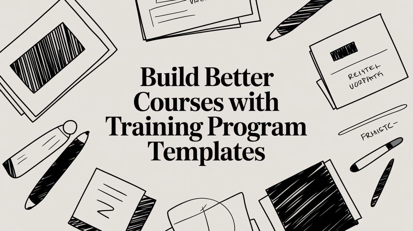 Build Better Courses With Training Program Templates in 2026