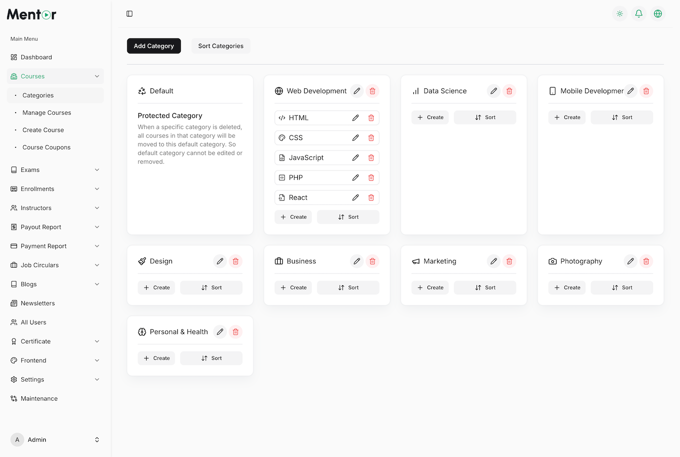 Mentor LMS — Most powerful self-hosted LMS platform | Sell courses solo ...
